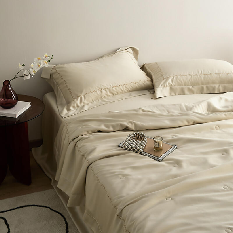 5color simple frill quilt & pillow sheets set