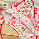 3design vivid floral tote bag
