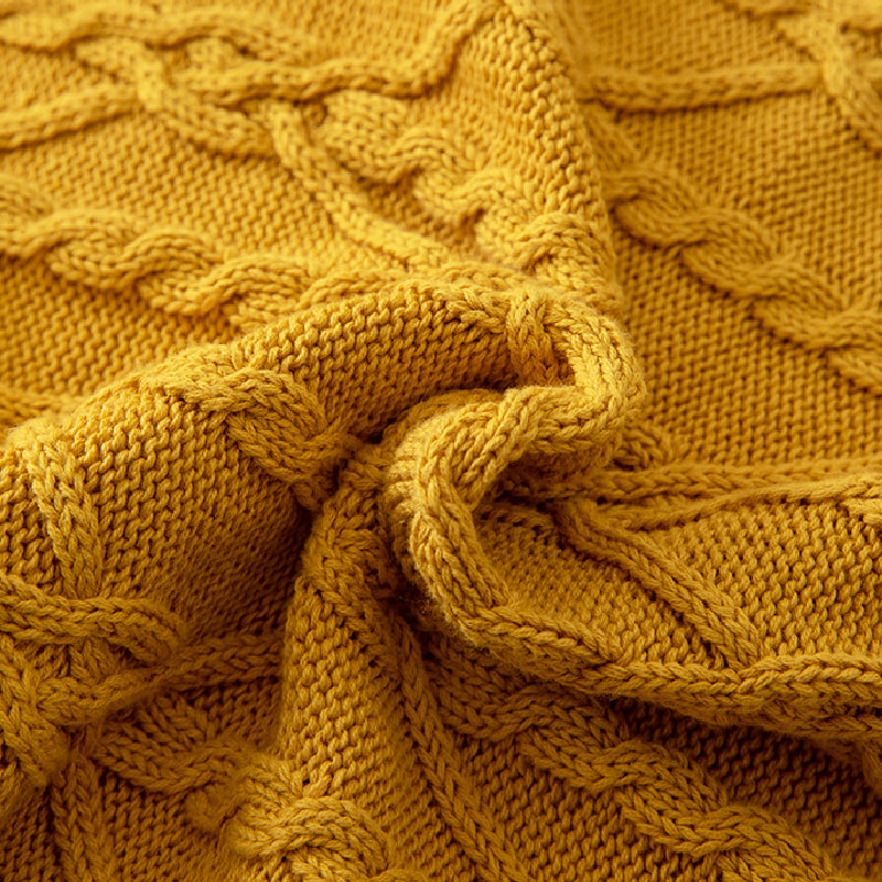 3color sweater design blanket