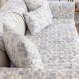 4design floral quilted cushion