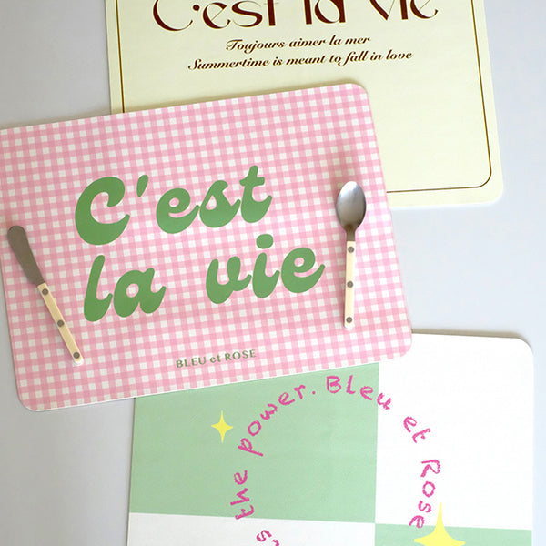 3design pop color place mat