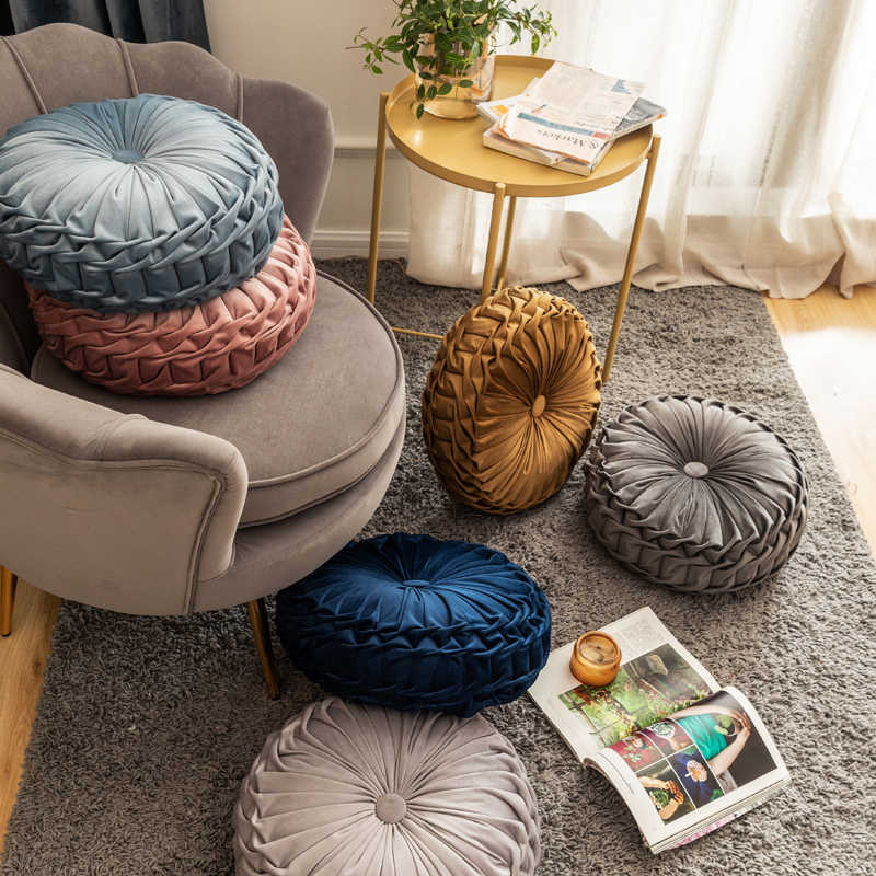 european round cushion