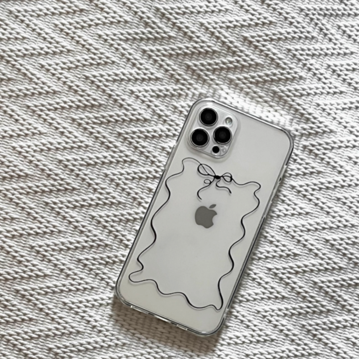 ribbon frame iPhone case