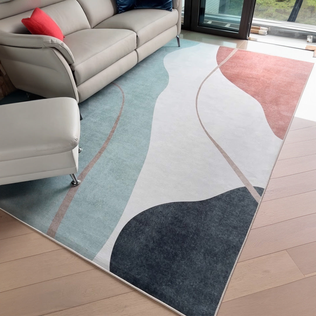 modern design square carpet