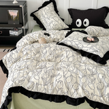 15design frill flower bedlinen set