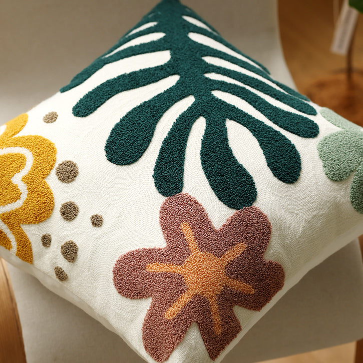 sea plants boa cushion