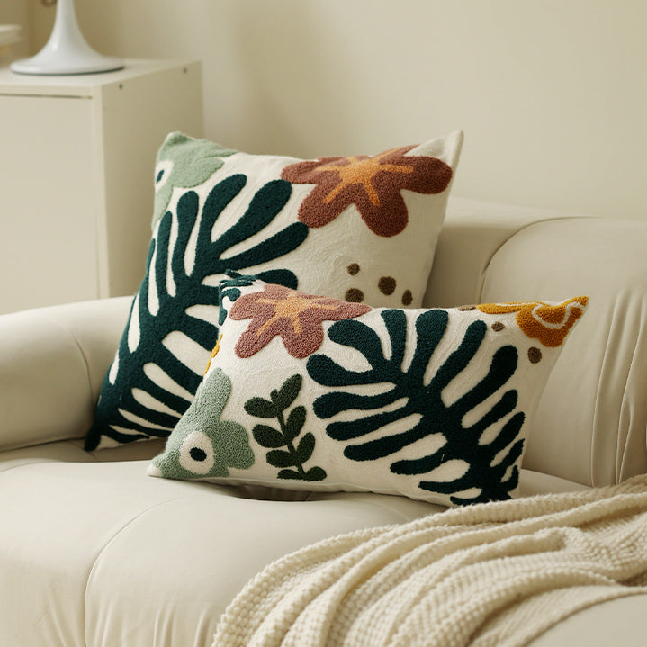 sea plants boa cushion