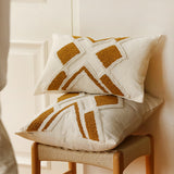 argyle boa cushion
