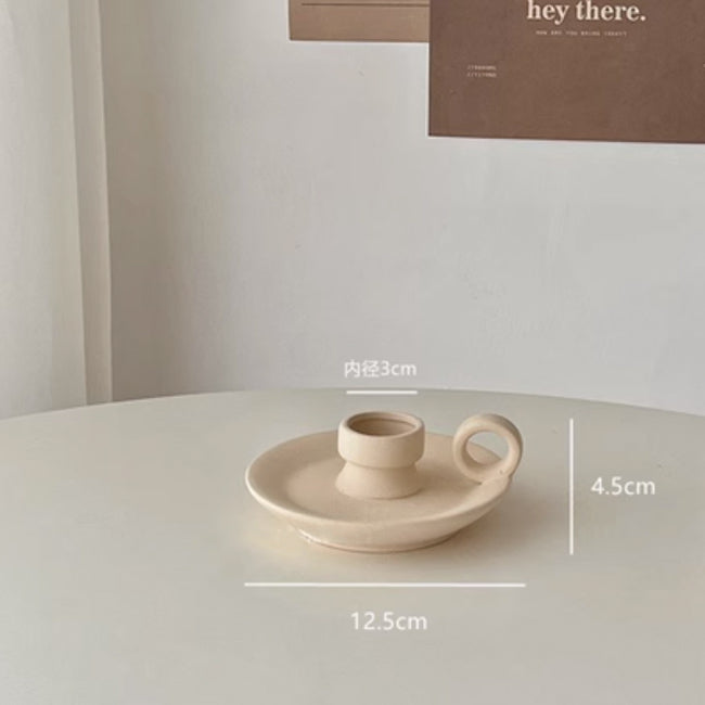 3design ceramic modern candle holder