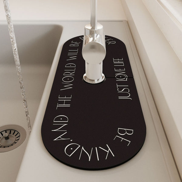 7design logo luxury drainage mat