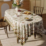 2design retro classic flower table cloth