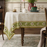 flower ribbon table cloth