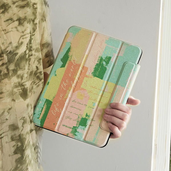 logo paint iPad case
