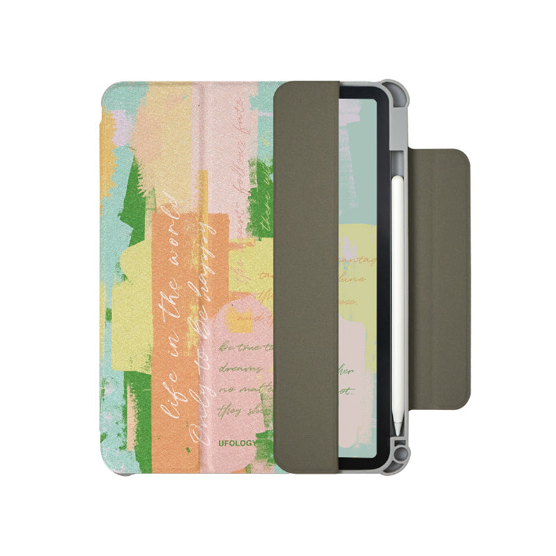 logo paint iPad case