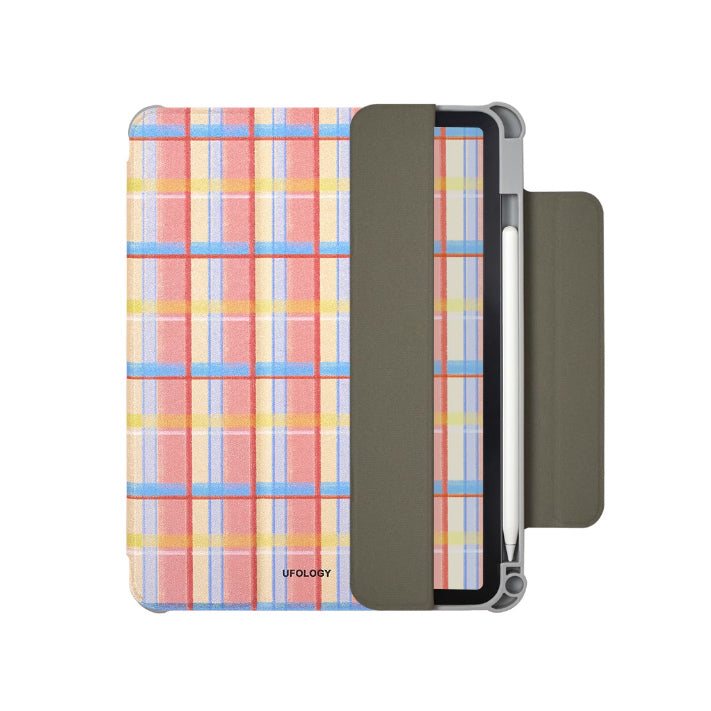 girly check iPad case