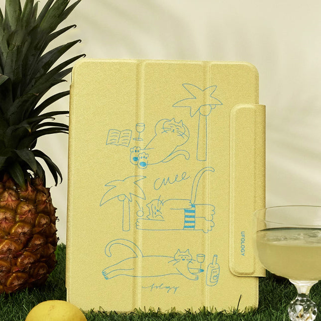 summer cat iPad case