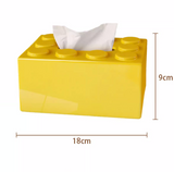 2color block tissue case