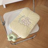2color retro flower iPad & PC case