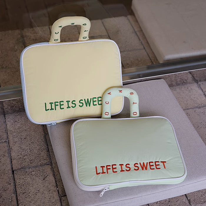 4color sweet logo iPad & PC bag