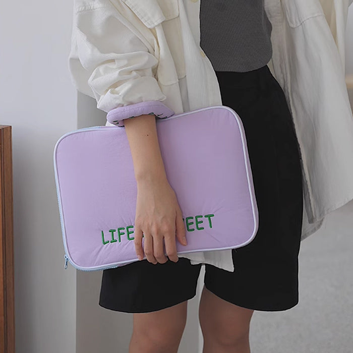 4color sweet logo iPad & PC bag