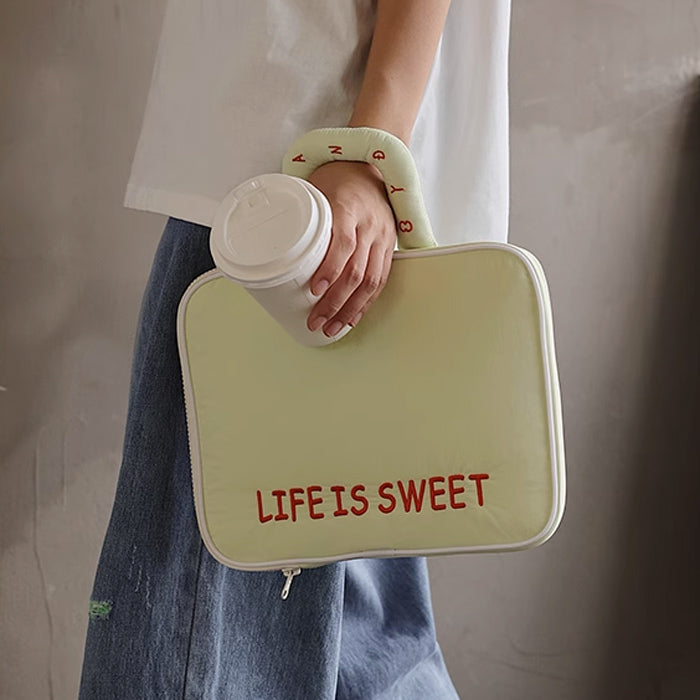 4color sweet logo iPad & PC bag