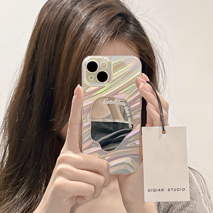 aurora mirror iPhone case