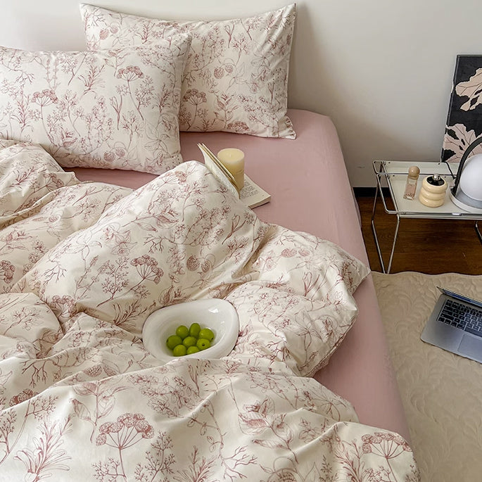 4color botanical bedlinen set