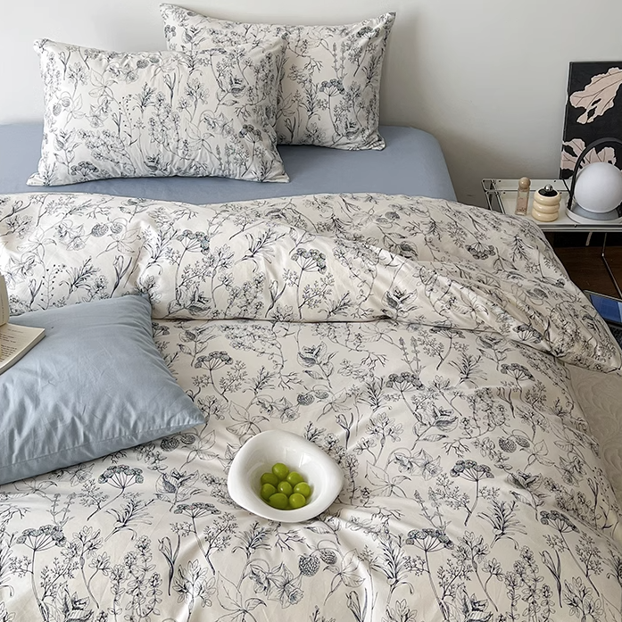 4color botanical bedlinen set