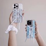 4design lace ribbon iPhone case