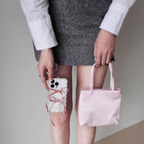 4design lace ribbon iPhone case
