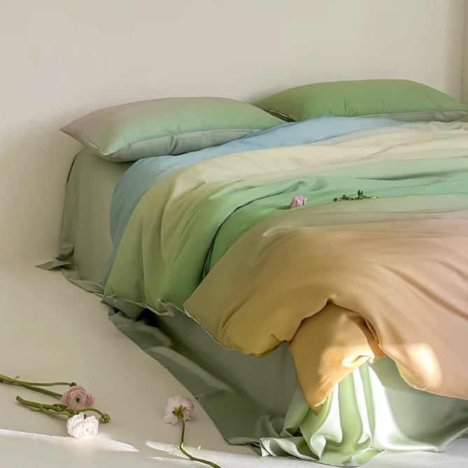 2color aurora gradation bedlinen set