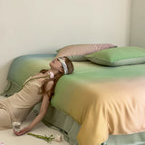 2color aurora gradation bedlinen set
