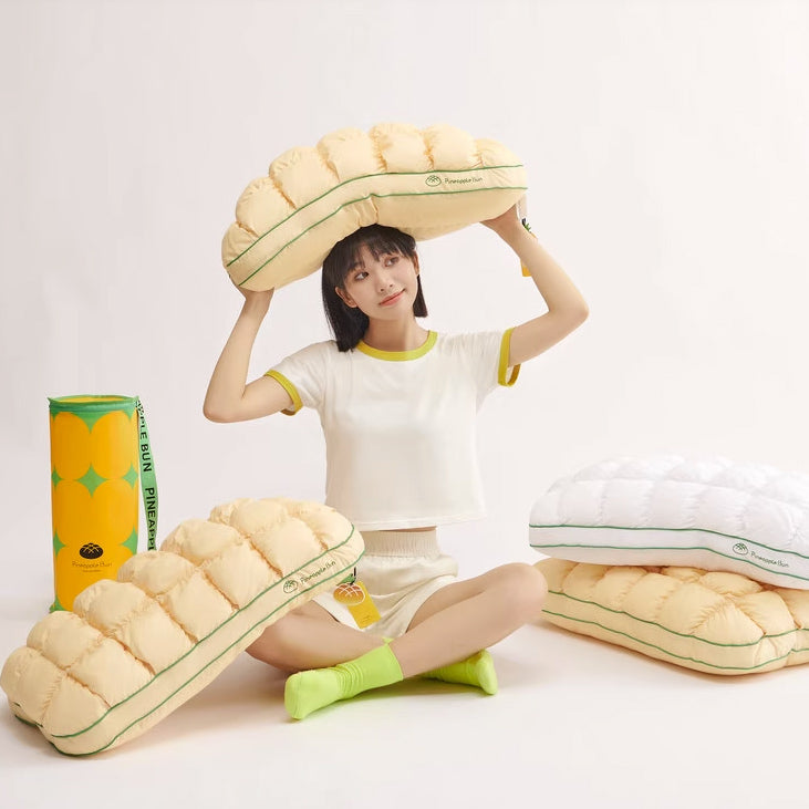 pineapple bun pillow