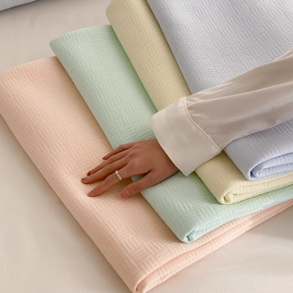 4color thin summer blanket