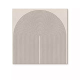 7design modern line square table mat