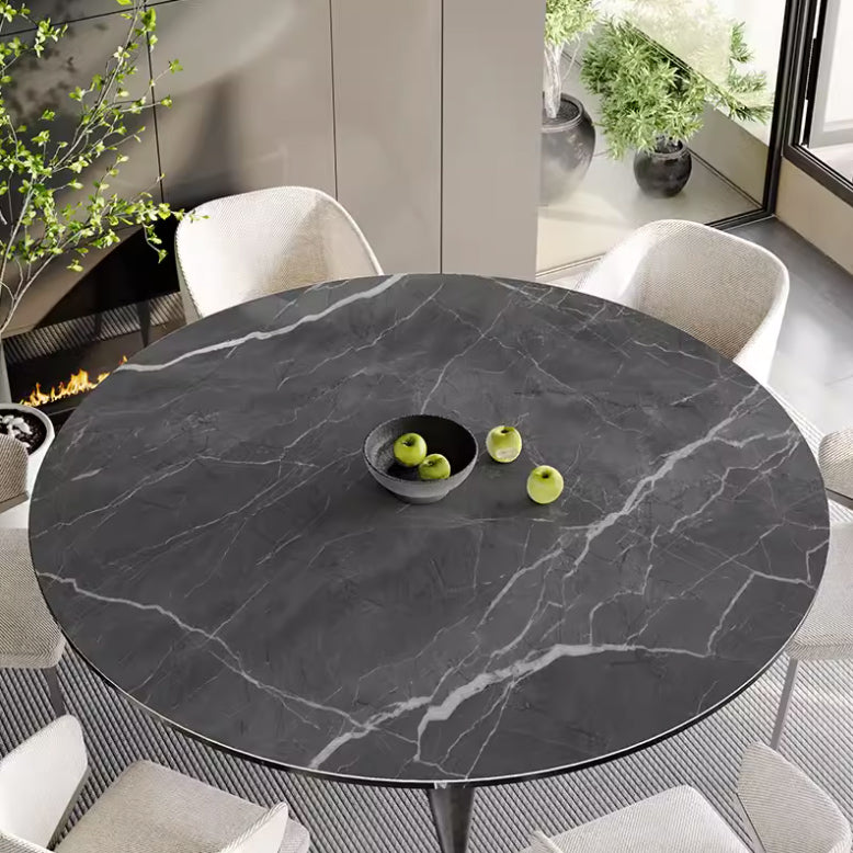 8design marble round table mat