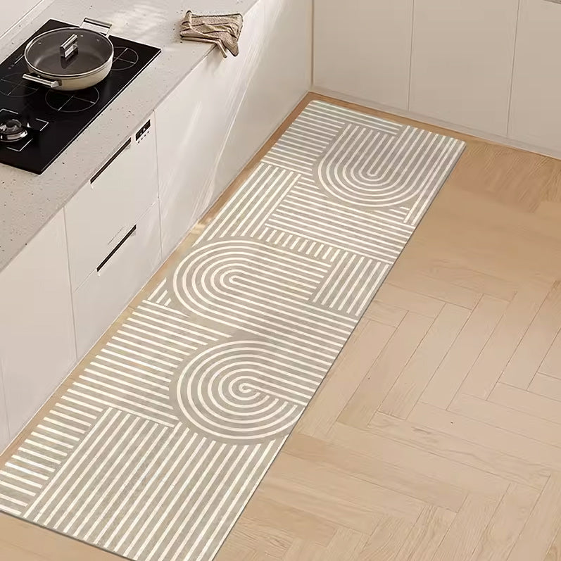 5design natural beige kitchen mat
