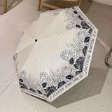 2type beautiful rose uv parasol