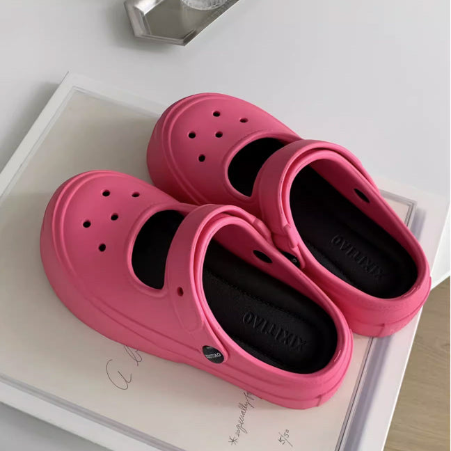 5color insole rubber room shoes