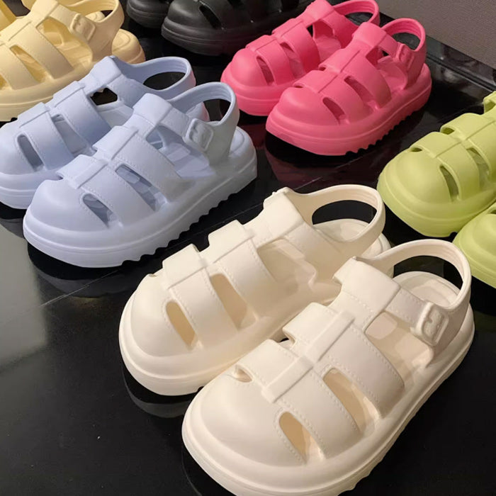 6color gladiator rubber room shoes