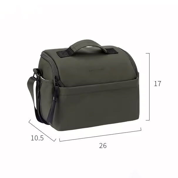2design leather camera bag