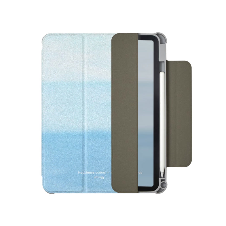 blue gradation iPad case