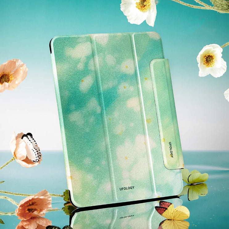 fantasy flower iPad case