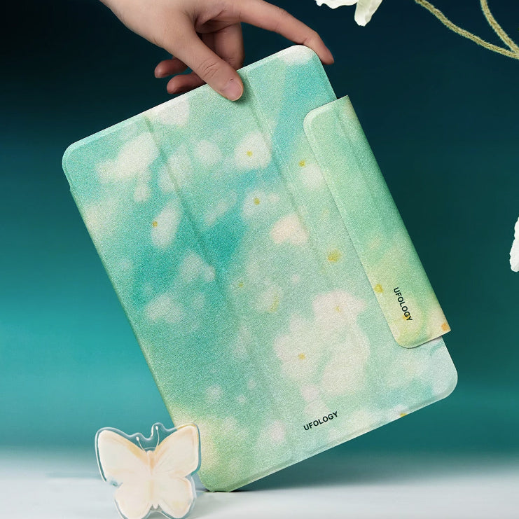 fantasy flower iPad case