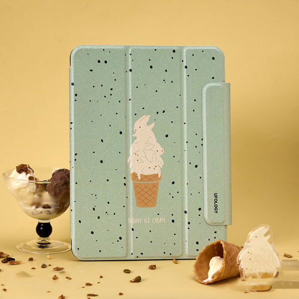 rabbit ice cream iPad case