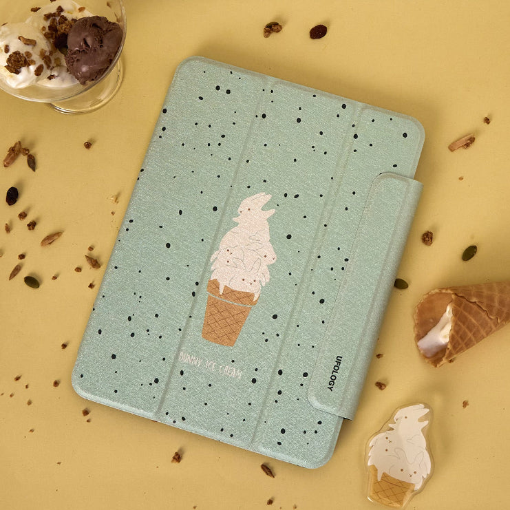 rabbit ice cream iPad case