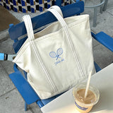 tennis club tote bag