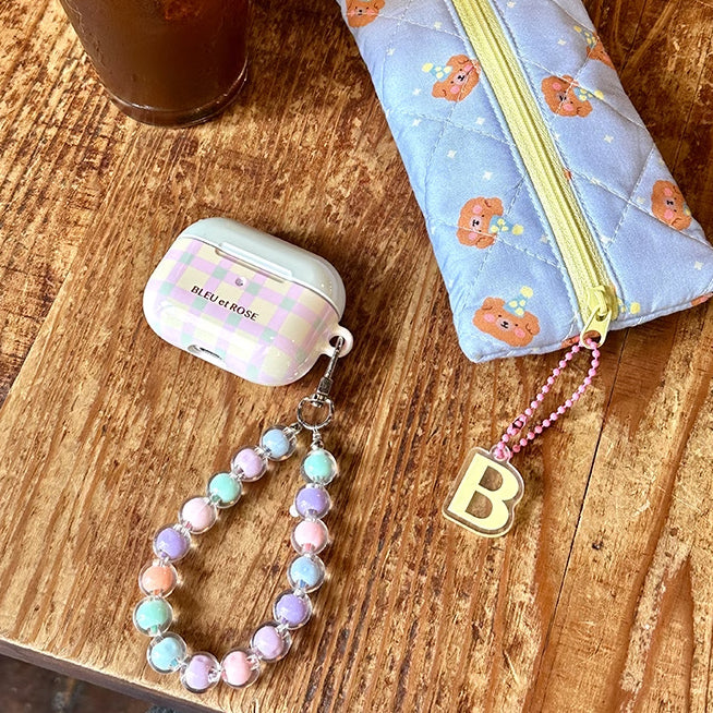 2color retro check Airpods case