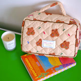 3design retro quilt pouch