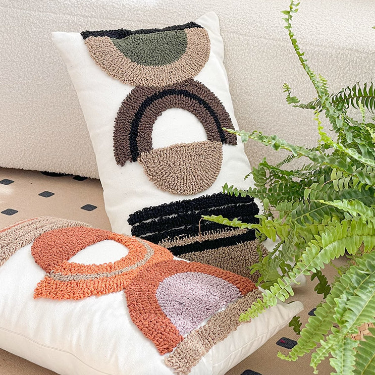 2color bohemian cushion